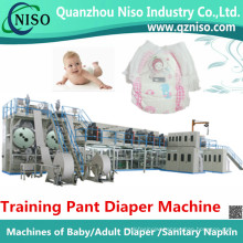 High Speed Disposable Training Pants Diaper Making Machine Manufacture (LLK500-SV)